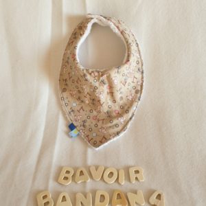 Bavoir bandana Oursonne